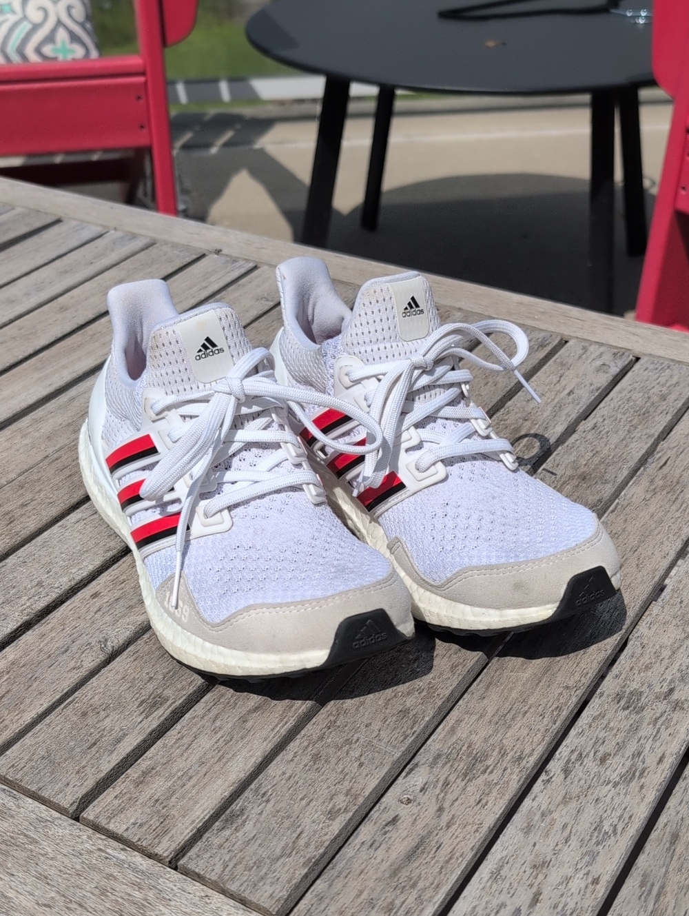 Adidas Nebraska Husker Ultraboost 7.5w/6.5m